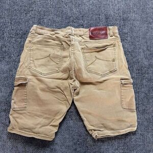 Rocawear Cargo Shorts Mens 34 Tan Y2K‎ Baggy Streetwear Cotton Twill